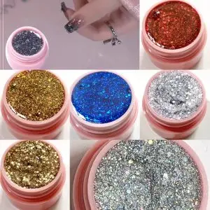 Glitter gel polish  8g
