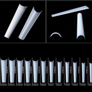 504 pack XXL Coffin Acrylic Tips.