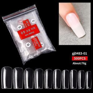 500 pack Square medium Full Coverage