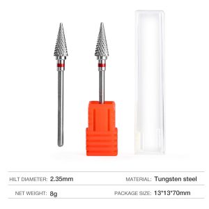 Tungsten Steel Flame Drill Bit