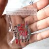 Bloody knife Halloween charms