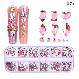 pink rhinestones
