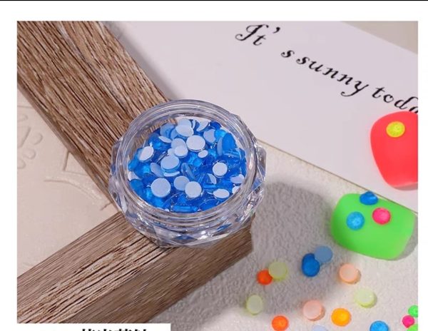 neon rhinestone