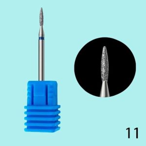 Cuticle Diamond Flame Drill Bit