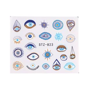 Colourful Evil Eye Sticker