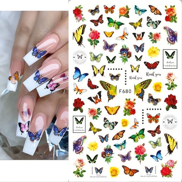 butterfly sticker