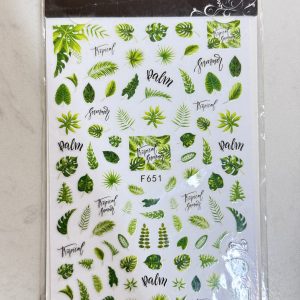 green leaves