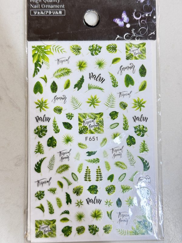 green leaves