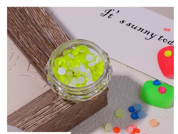 Neon rhinestones