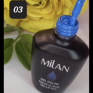 Milan 15ml Soak Off Gel Polish