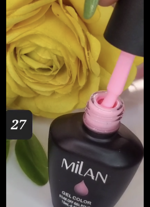 Milan 15ml Soak Off Gel Polish