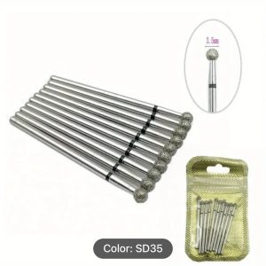 Cuticle Diamond Extra Coarse(XC) Round ball Drill Bit