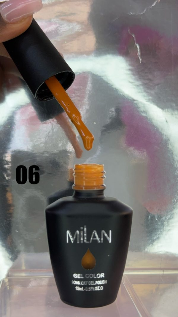 Milan 15 ml Soak Off Gel Polish