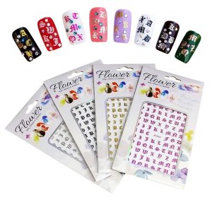 Old English Letter Stickers