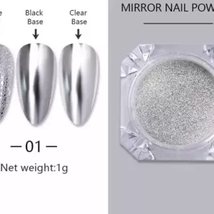 Metallic mirror Chrome powders