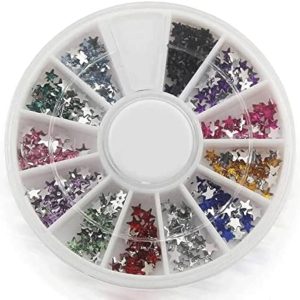 12 Colors Star Shape Multicolor AB
