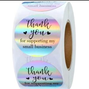 Thank you sticker