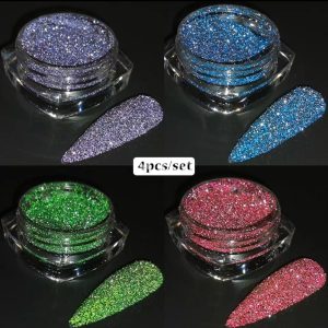 Reflective Loose Glitter 4 pack