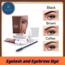 Color Tint Light Brown Eyelash Lash Eyebrow Brow Tinting Colour Dye Eyes