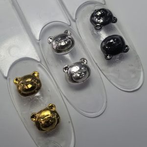 6 pack copper bear nail art