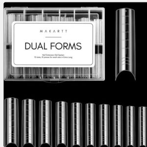 120 pack square tips poly/gumgel  Dual Forms