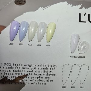 15ml L'UGX UV Gel white\off white  lavender(mint sea salt)